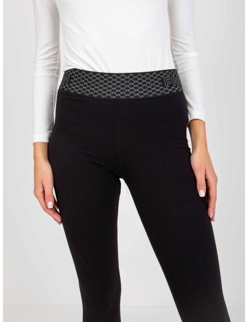Dopasowane legginsy na co dzień z bawełny
