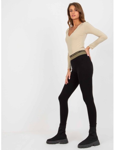Legginsy na co dzień z bawełny