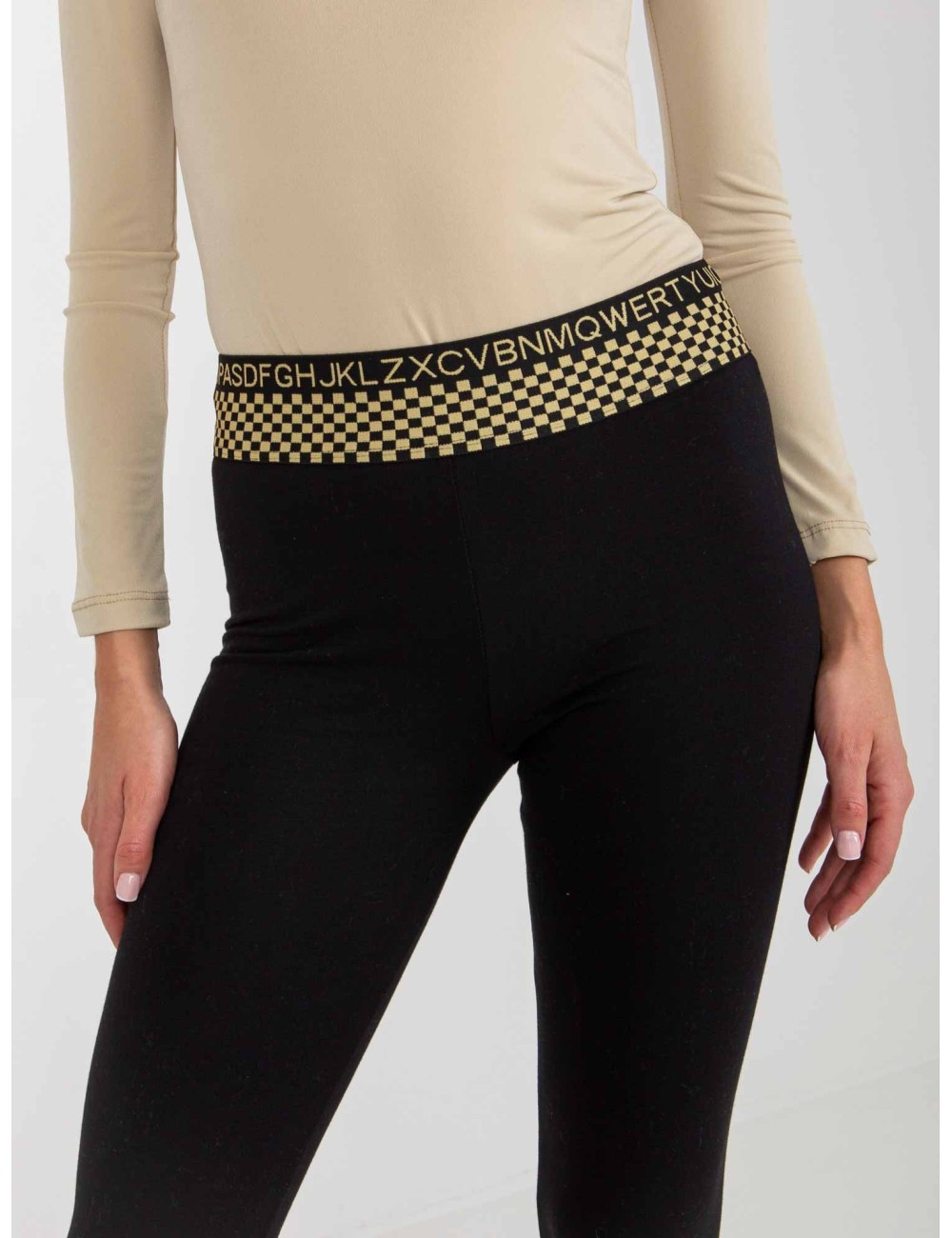Legginsy na co dzień z bawełny