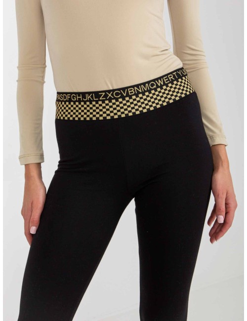 Legginsy na co dzień z bawełny