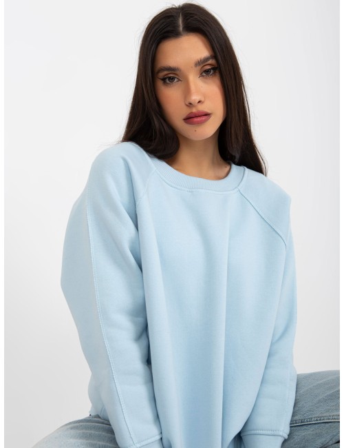 Dresowa bluza basic bez kaptura