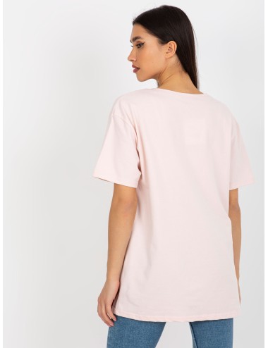 Bawełniany t-shirt z nadrukiem