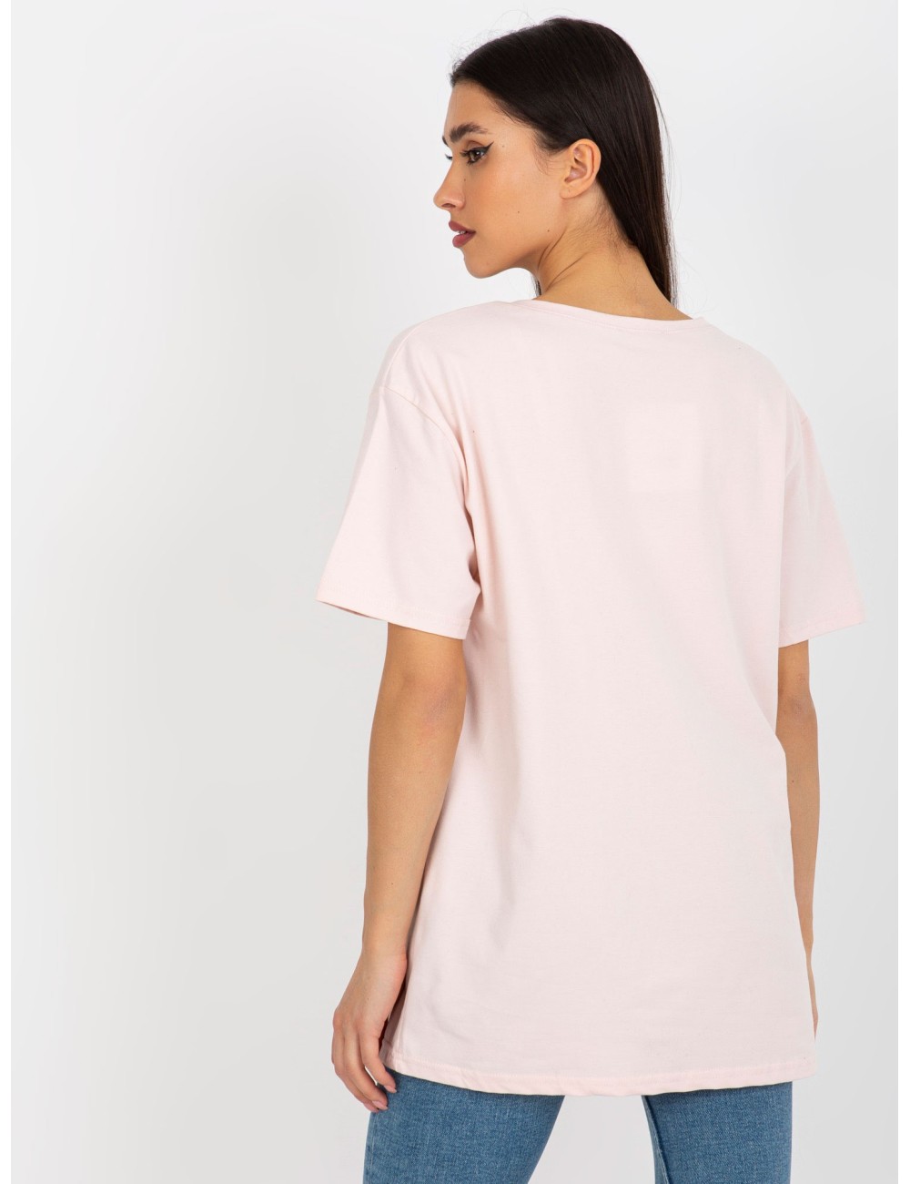 Bawełniany t-shirt z nadrukiem