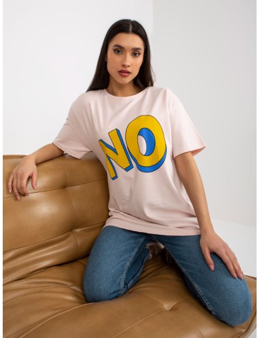 Bawełniany t-shirt z nadrukiem