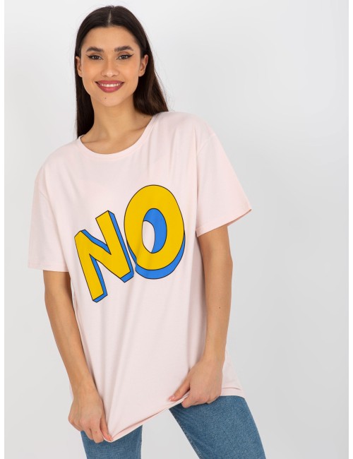Bawełniany t-shirt z nadrukiem