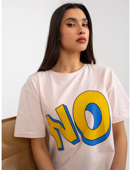 Bawełniany t-shirt z nadrukiem