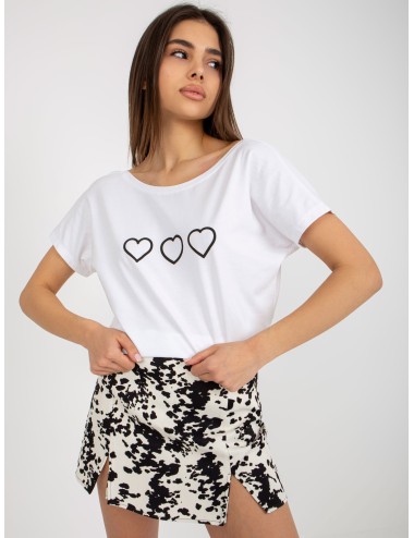 Damski t-shirt z nadrukiem Amor RUE PARIS