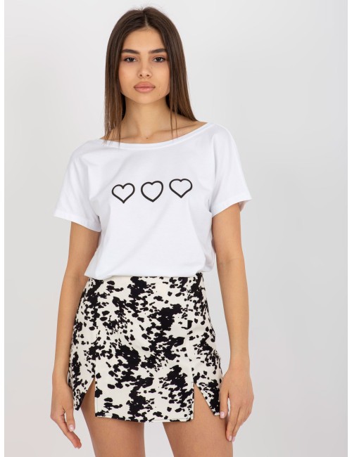 Damski t-shirt z nadrukiem Amor RUE PARIS