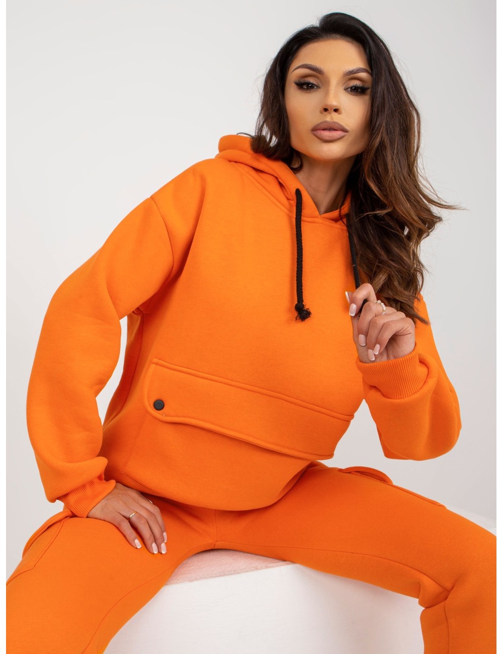 Komplet dresowy z bluzą oversize