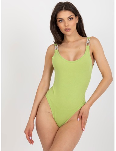Damskie body z ozdobnymi ramiączkami