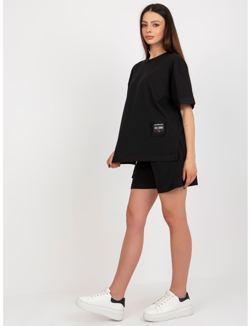 Komplet letni z bluzką oversize