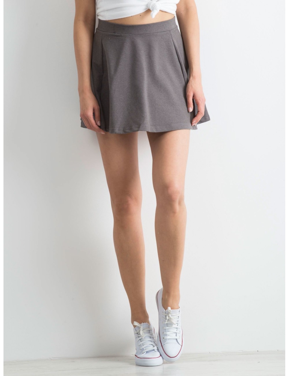 Spódnica mini rozkloszowana