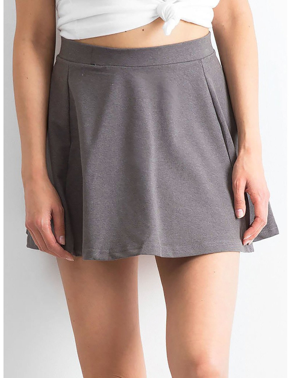Spódnica mini rozkloszowana