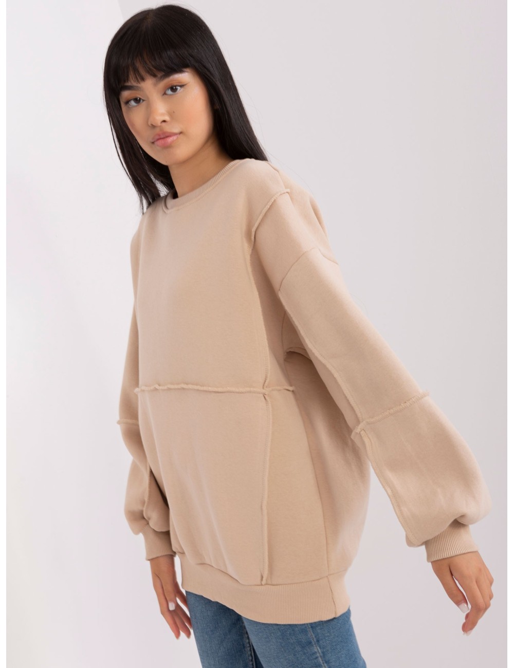 Bluza oversize bez kaptura