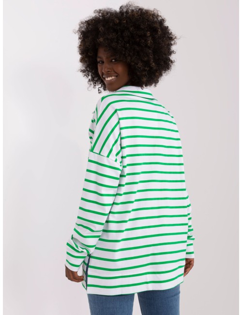Bluzka oversize z rozcięciami