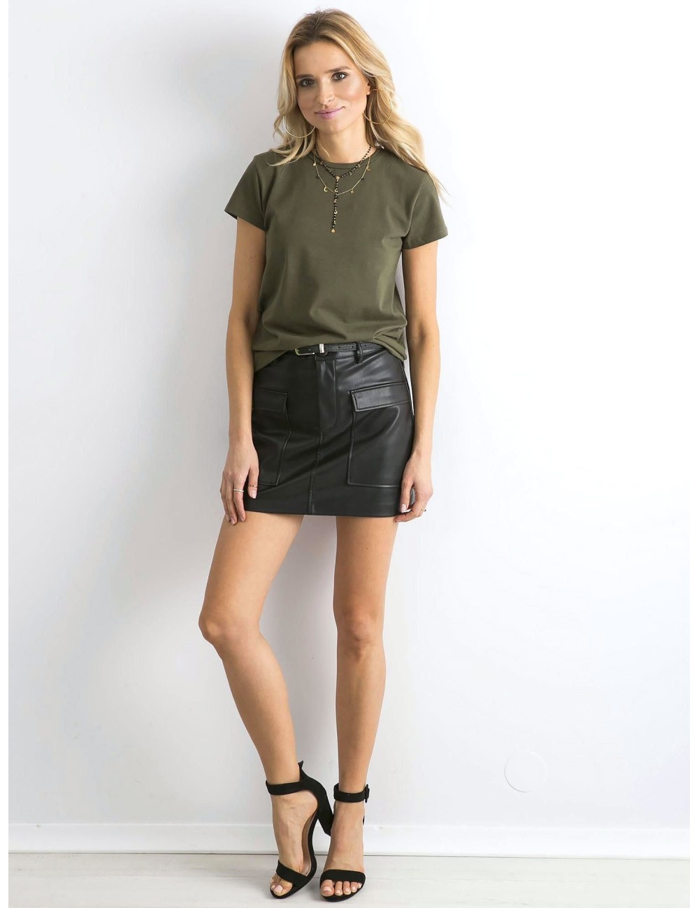 Khaki t-shirt Peachy