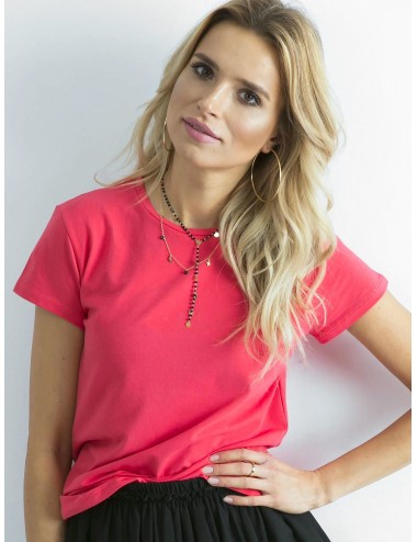 Malinowy t-shirt Peachy