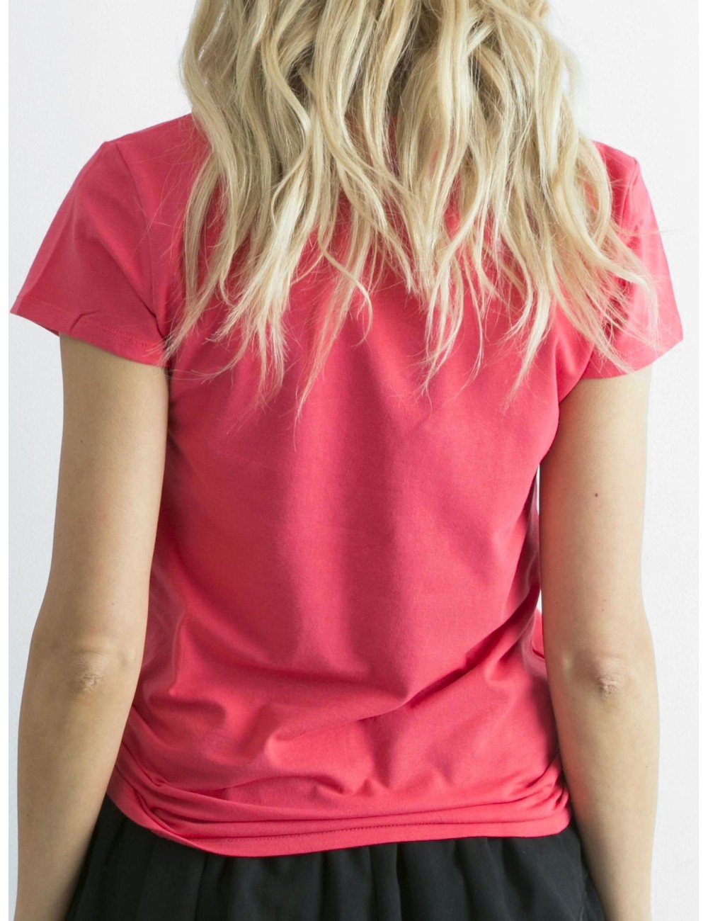 Malinowy t-shirt Peachy