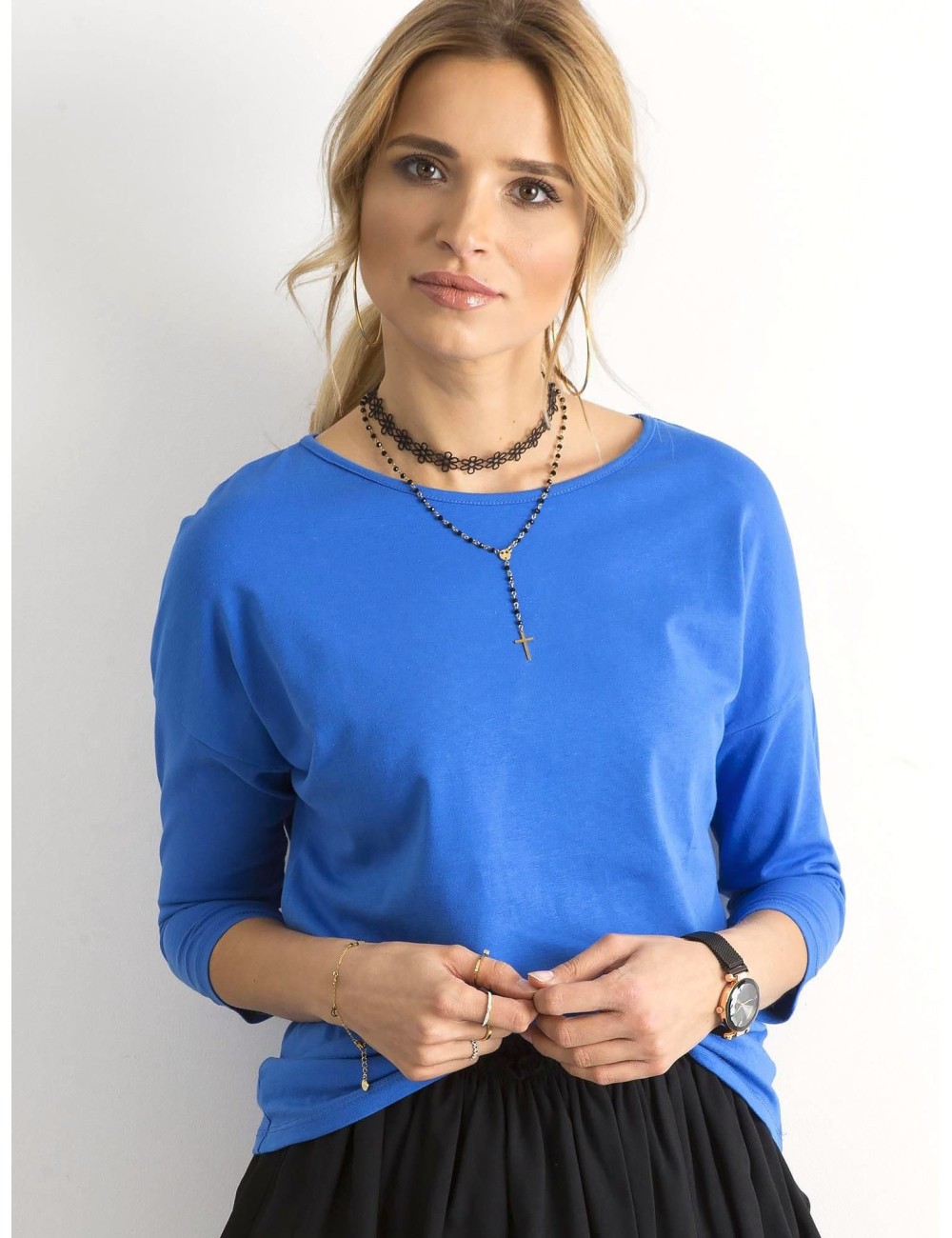 Niebieska bluzka April