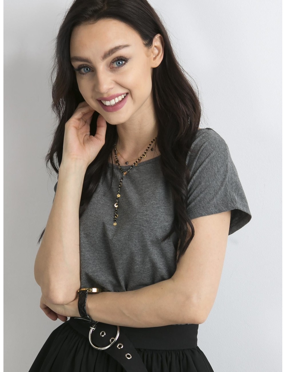 Melanżowy t-shirt Circle