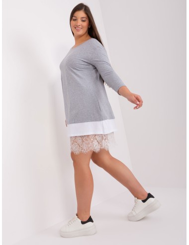 Sukienka plus size z bawełny