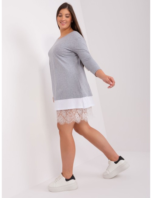 Sukienka plus size z bawełny