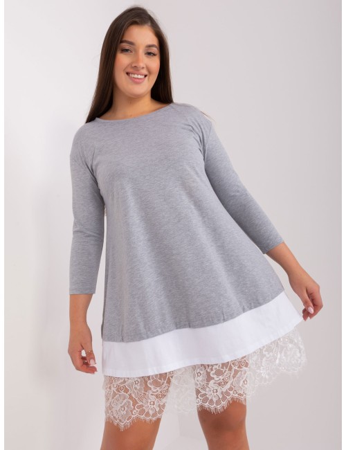 Sukienka plus size z bawełny