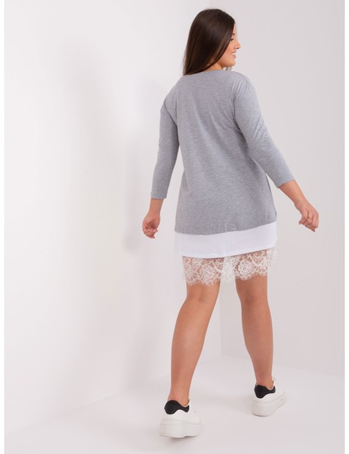 Sukienka plus size z bawełny