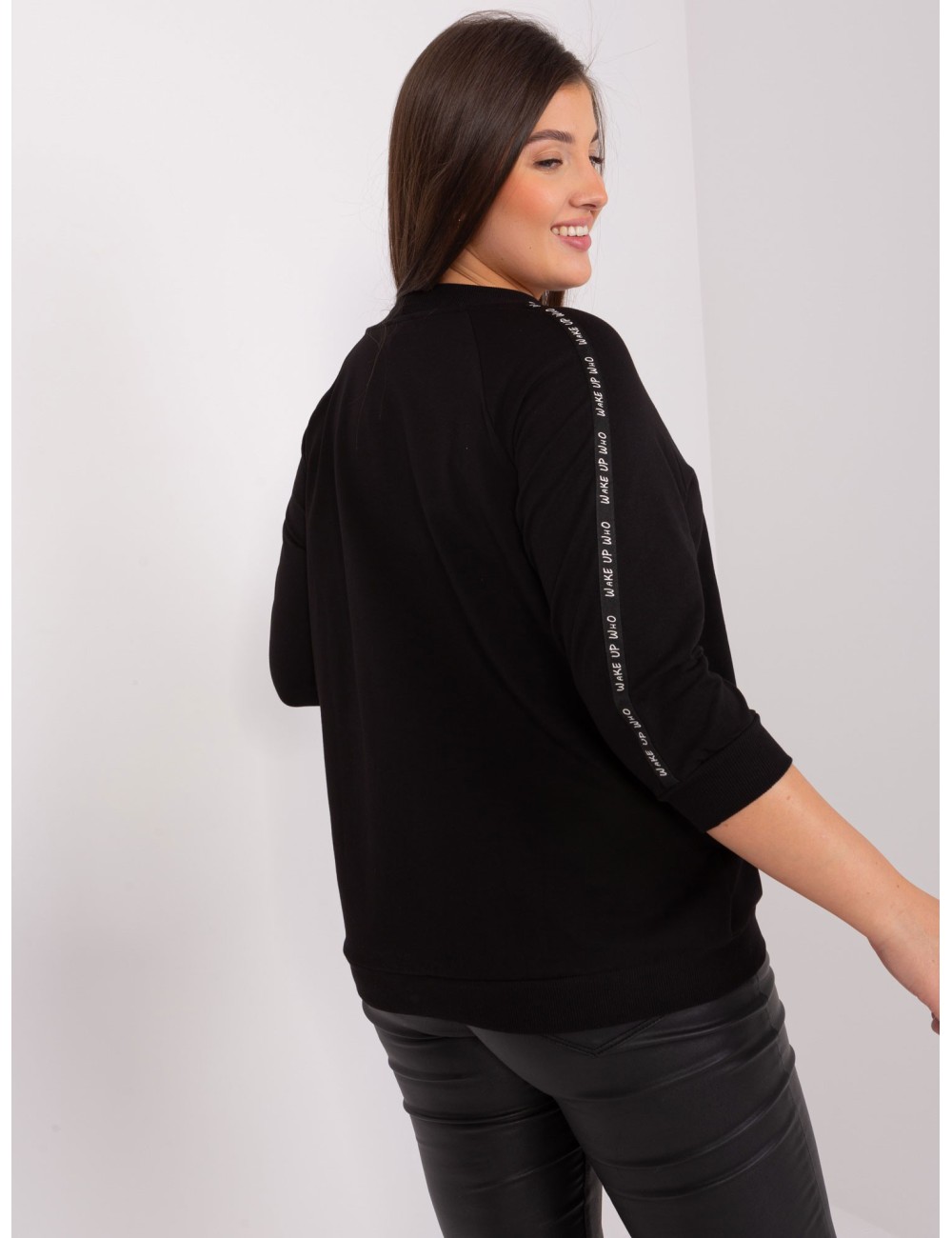 Bluza damska plus size bez kaptura