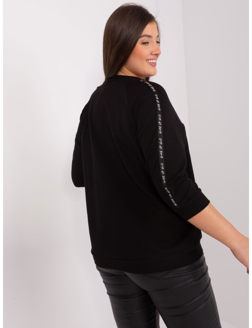 Bluza damska plus size bez kaptura