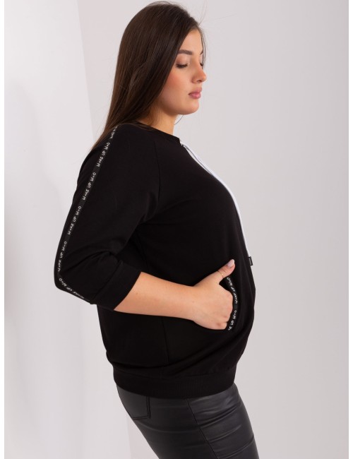 Bluza damska plus size bez kaptura
