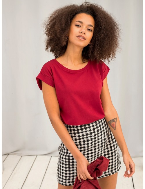 T-shirt-RV-TS-4833.91P-bordowy