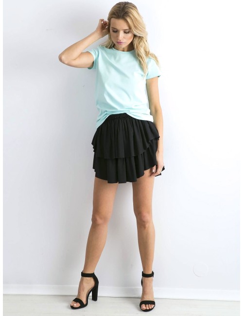 Miętowy t-shirt Peachy