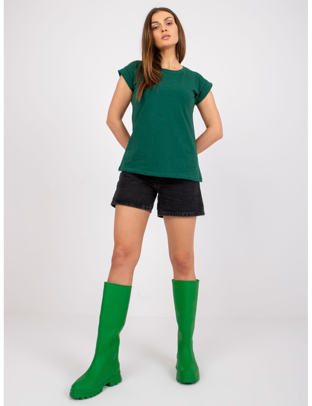 T-shirt-RV-TS-4833.28P-ciemny zielony