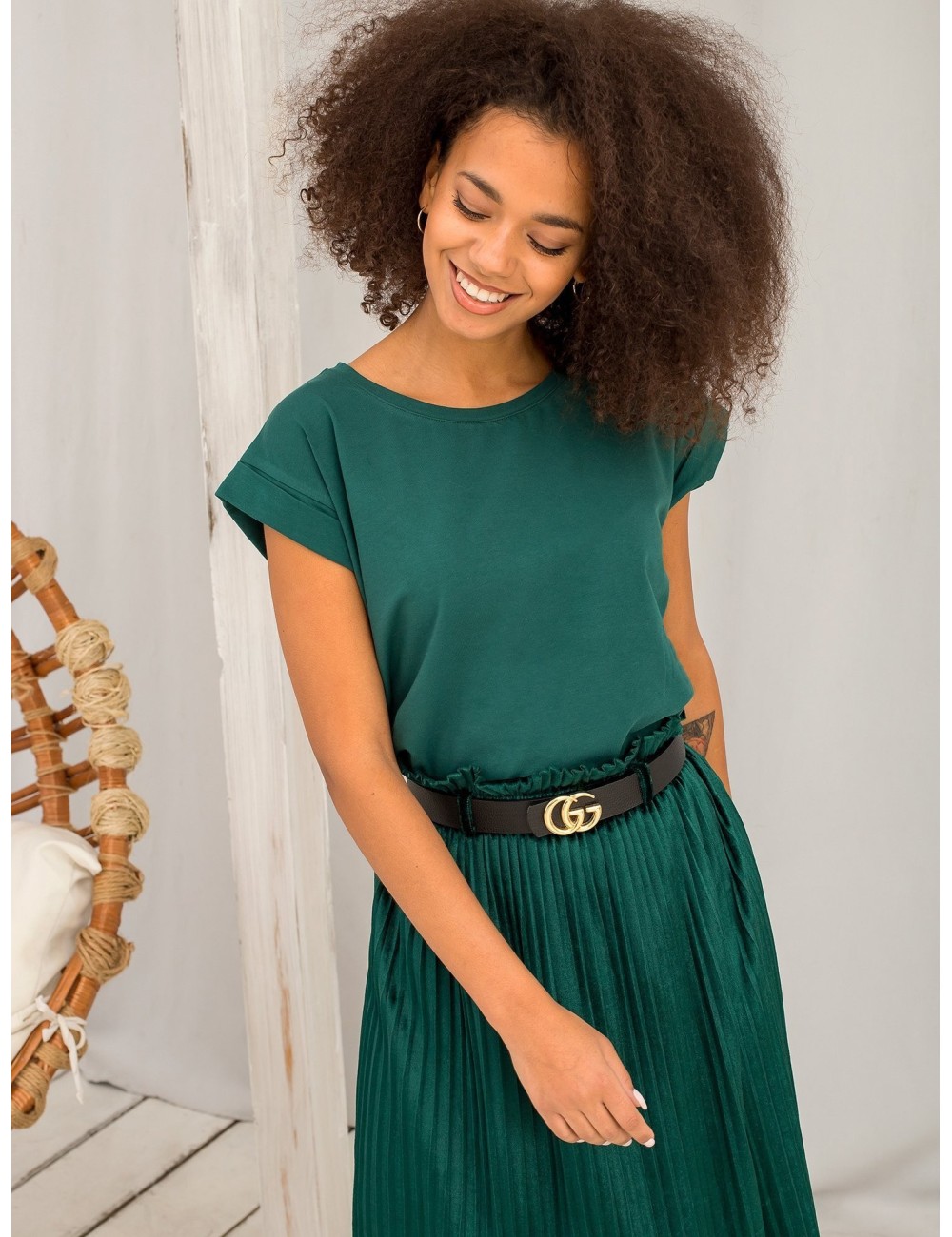 T-shirt-RV-TS-4833.28P-ciemny zielony