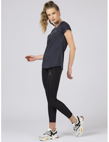 Damski sportowy t-shirt granatowy TOMMY LIFE