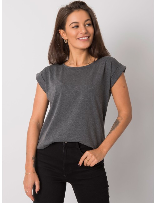 Melanżowy t-shirt damski