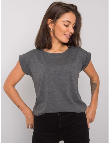 Melanżowy t-shirt damski