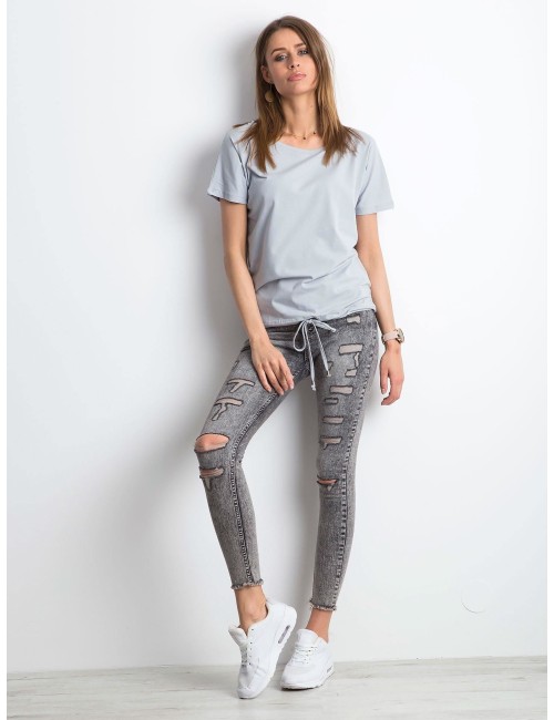 Damski t-shirt z bawełny