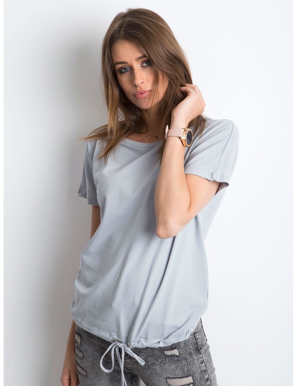 Damski t-shirt z bawełny