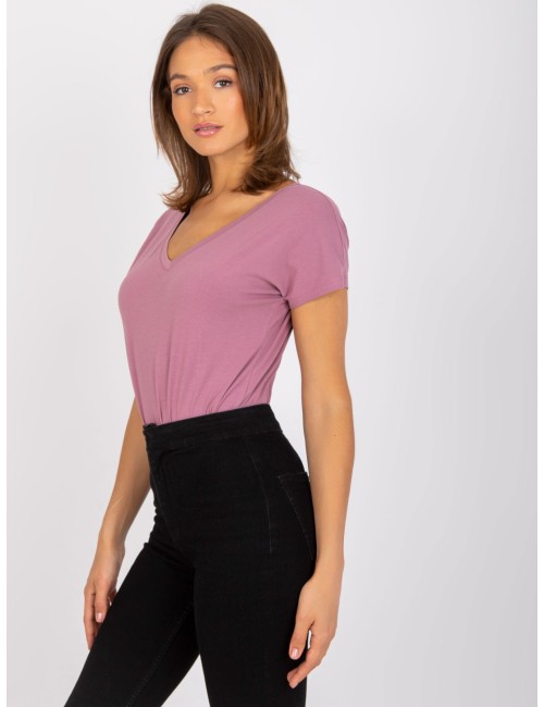 T-shirt-RV-TS-4832.19P-ciemny różowy