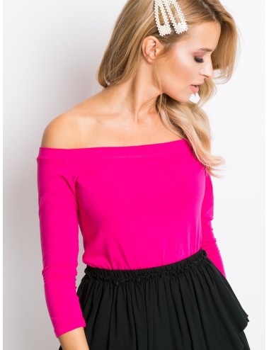 Dopasowana bluzka hiszpanka BASIC FEEL GOOD