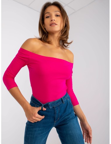 Dopasowana bluzka hiszpanka BASIC FEEL GOOD