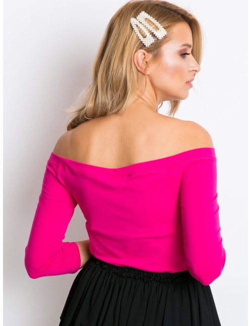 Dopasowana bluzka hiszpanka BASIC FEEL GOOD