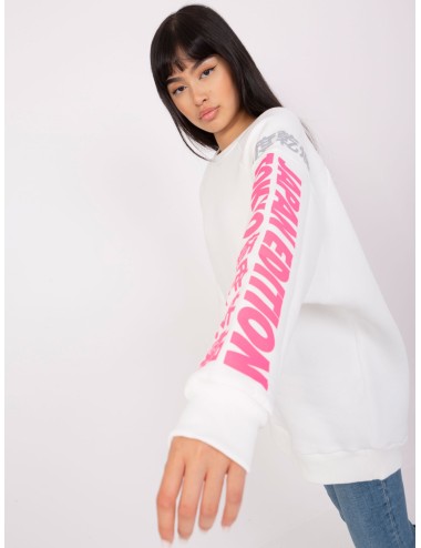 Damska bluza oversize z nadrukiem