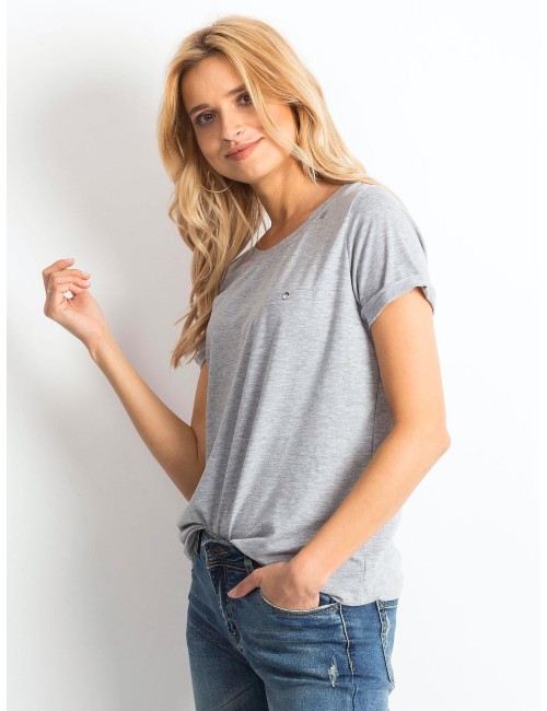 Bawełniany t-shirt damski basic