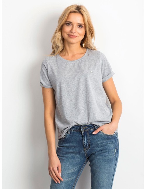 Bawełniany t-shirt damski basic
