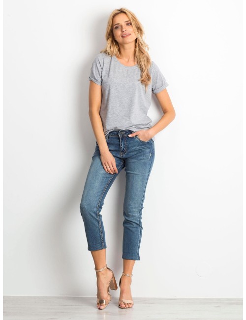 Bawełniany t-shirt damski basic