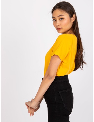 Bawełniany t-shirt V-neck