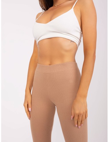 Legginsy basic w prążek